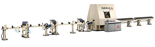 Автоматические линии для обработки уголка GAMMA ROLLER 150/160 - 3P